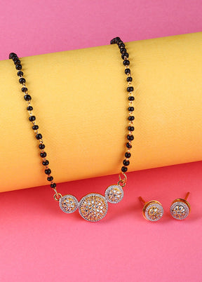 Gold Plated Mangalsutra - Indian Silk House Agencies