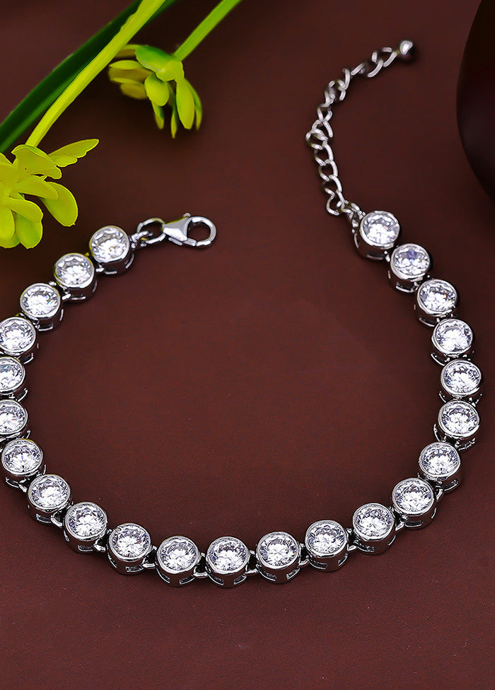 925 Sterling Silver Glossy Bracelet