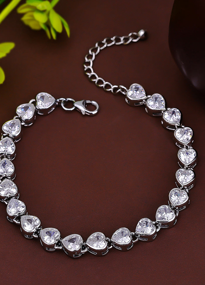 925 Sterling Silver Glossy Bracelet