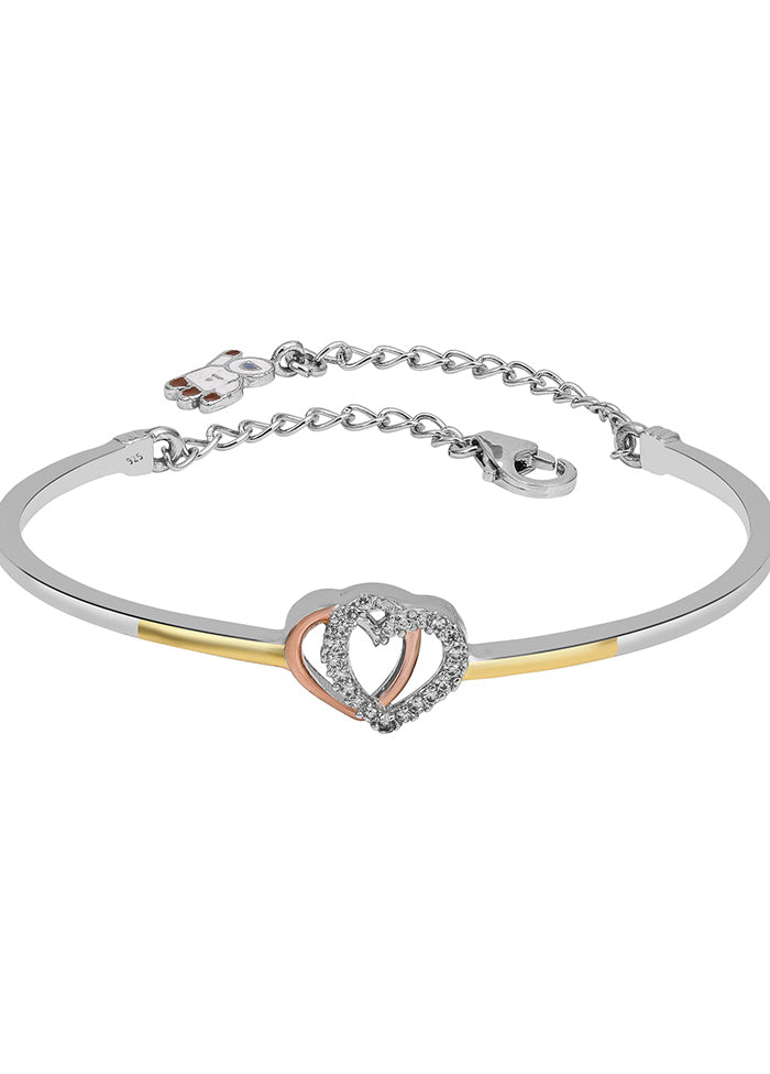 925 Sterling Silver Glossy Bracelet