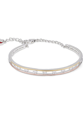 925 Sterling Silver Glossy Bracelet