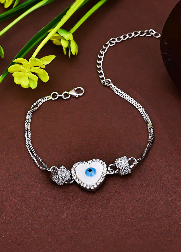 925 Sterling Silver Glossy Bracelet