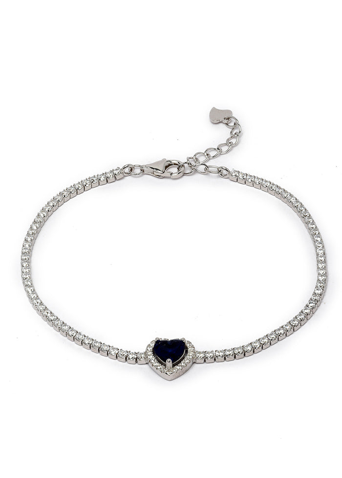 925 Sterling Silver Glossy Bracelet