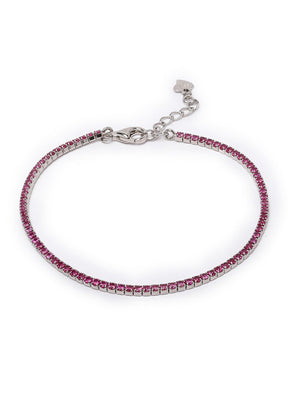 925 Sterling Silver Glossy Bracelet