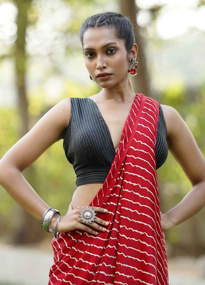 Black Dupion Silk Designer Blouse