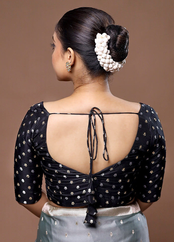 Black Brocade Designer Blouse