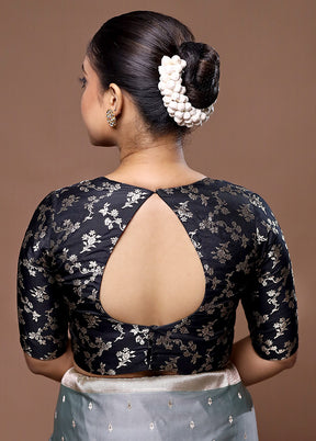 Black Brocade Designer Blouse