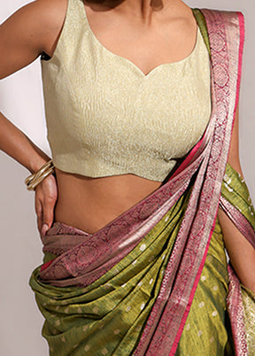 Beige  Sweetheart Neck Designer Blouse