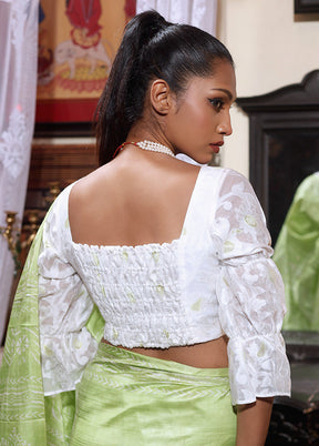 White  Designer Designer Blouse