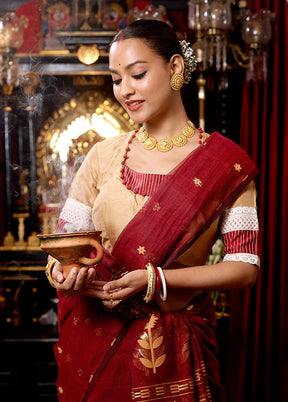 Beige  Designer Designer Blouse