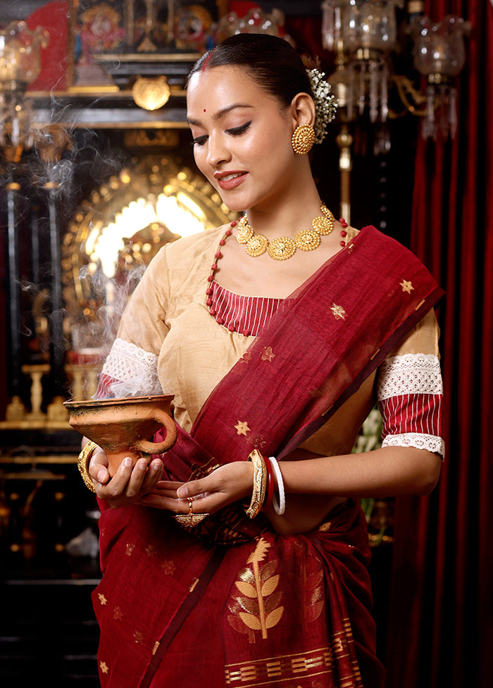 Beige  Designer Designer Blouse