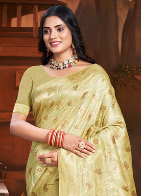 Multicolor Cotton Saree With Blouse Piece