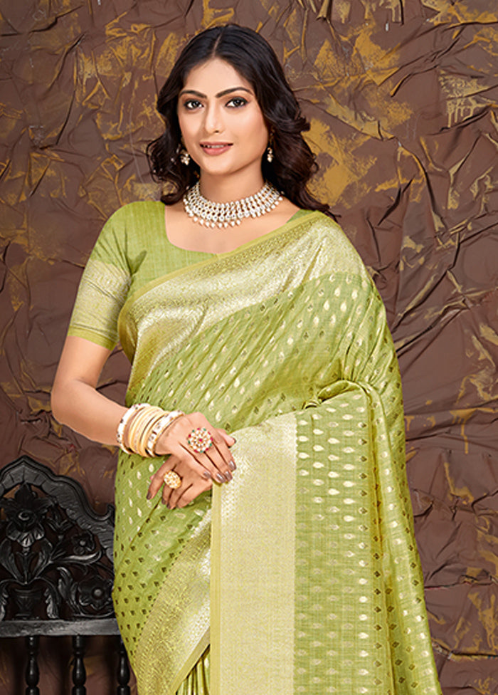 Multicolor Cotton Saree With Blouse Piece