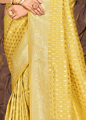 Multicolor Cotton Saree With Blouse Piece