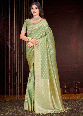 Multicolor Cotton Saree With Blouse Piece