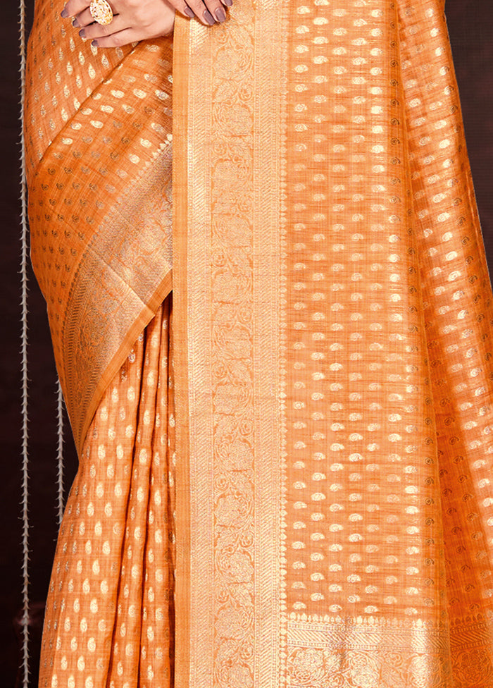 Multicolor Cotton Saree With Blouse Piece