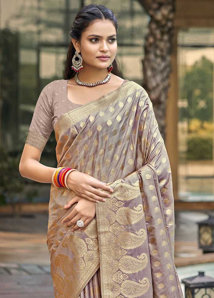 Multicolor Dupion Silk Saree With Blouse Piece