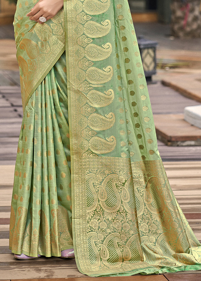 Multicolor Dupion Silk Saree With Blouse Piece