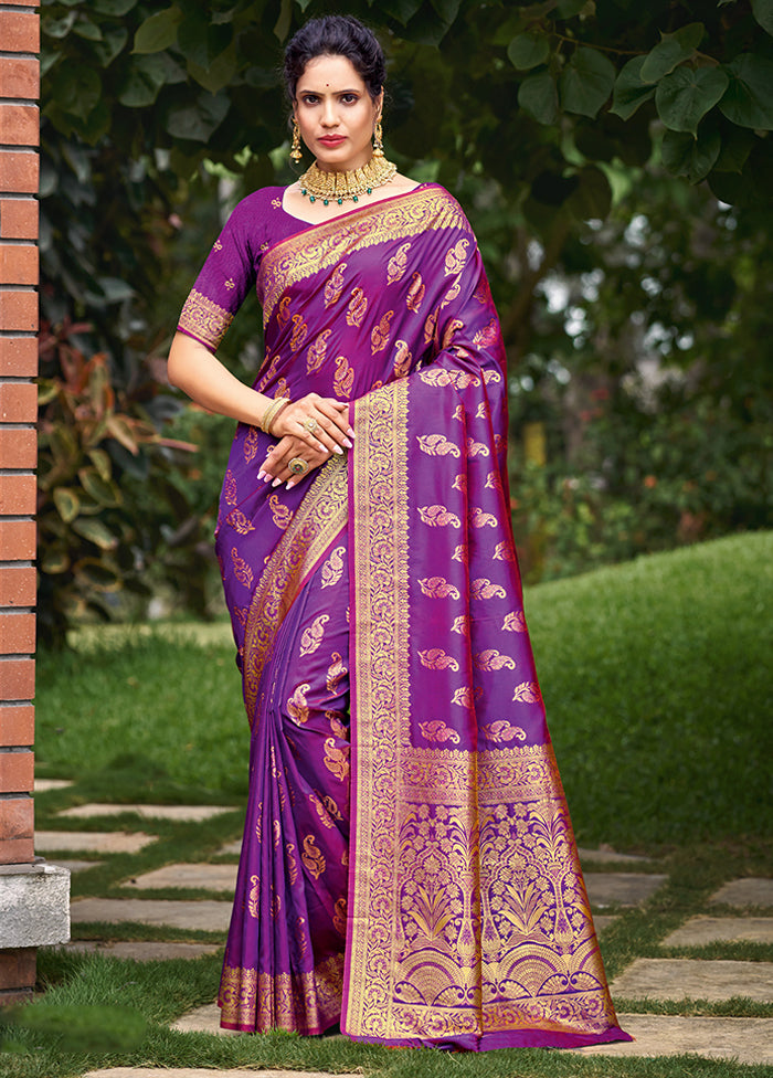 Multicolor Dupion Silk Saree With Blouse Piece