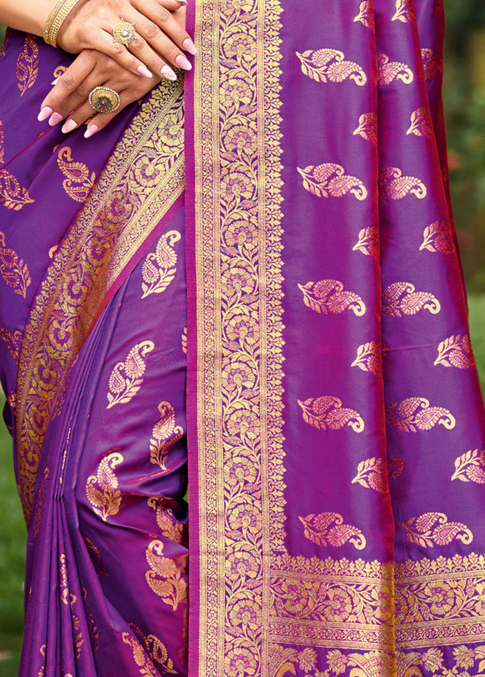 Multicolor Dupion Silk Saree With Blouse Piece