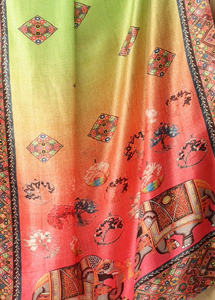 Multicolor Cotton Dupatta