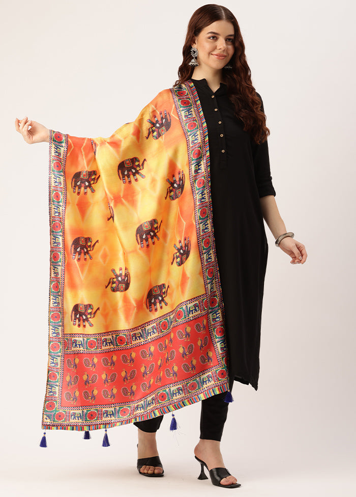 Multicolor Cotton Dupatta