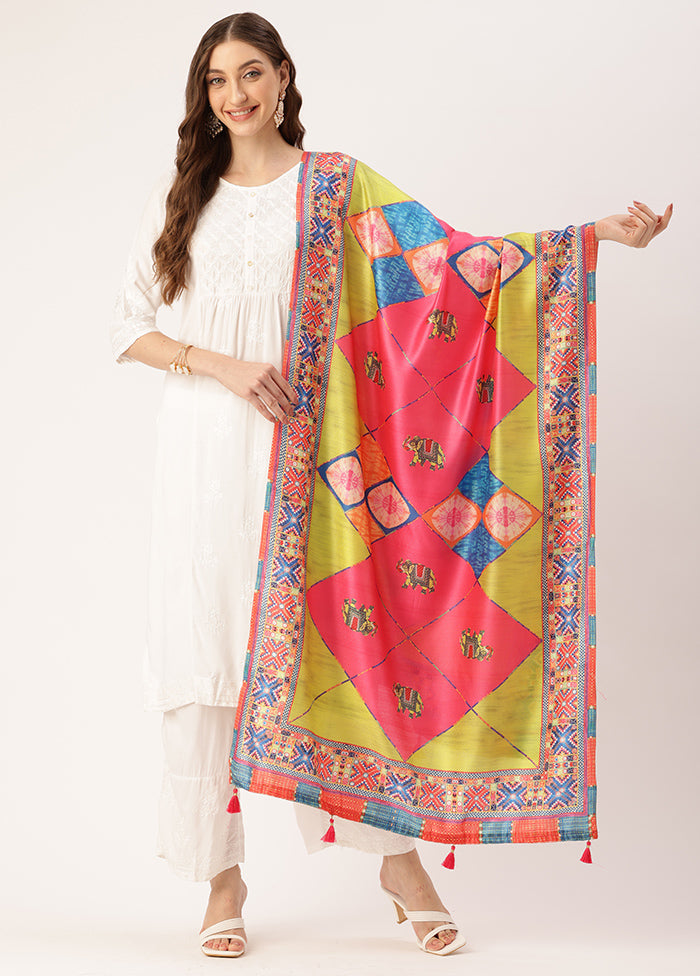 Multicolor Cotton Dupatta