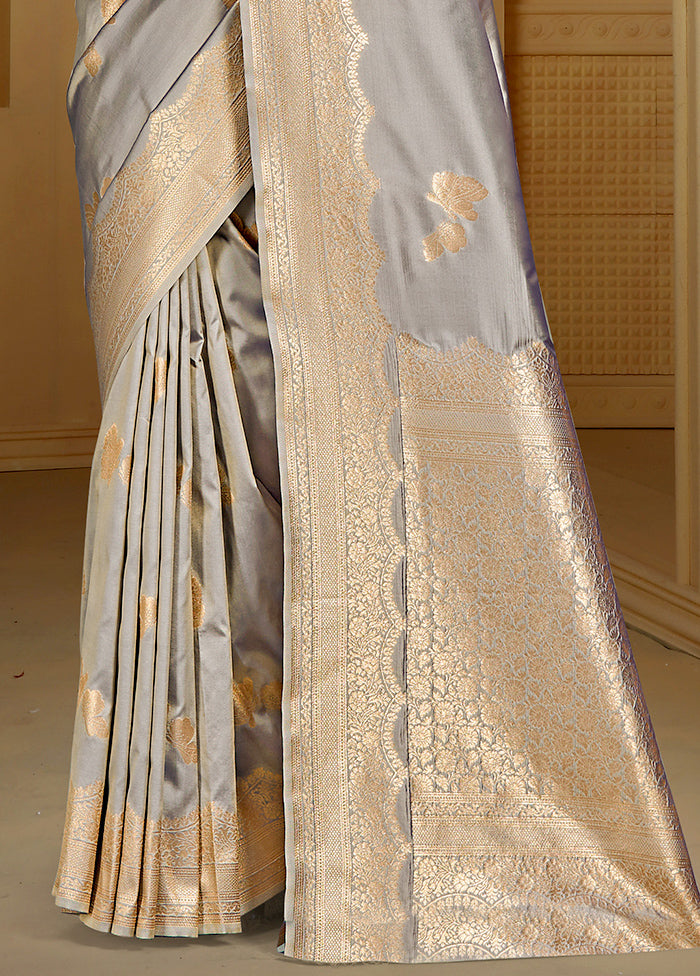 Multicolor Dupion Silk Saree With Blouse Piece