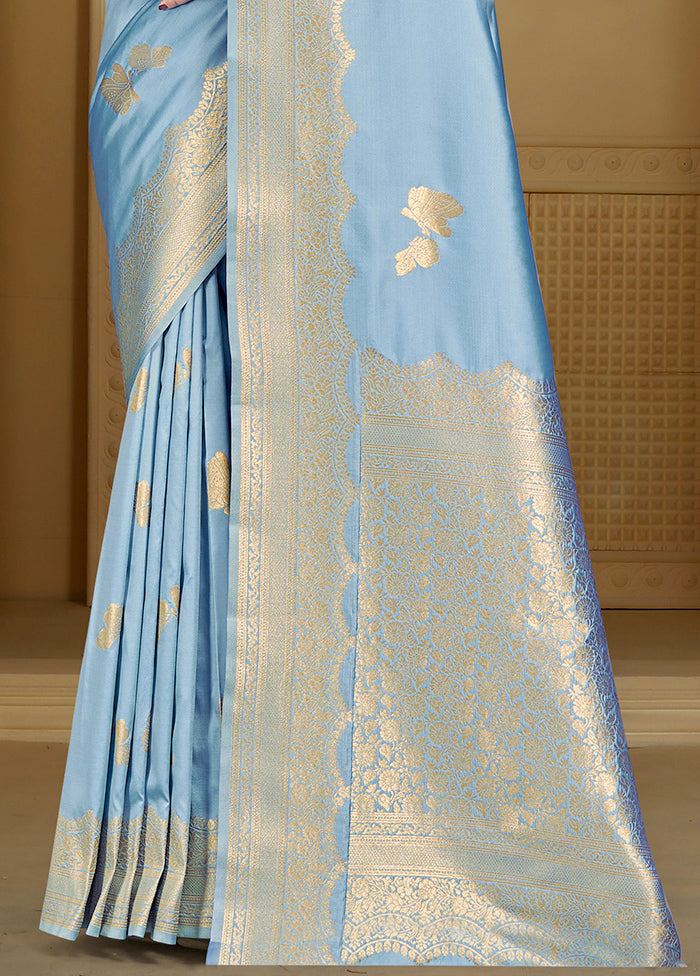 Multicolor Dupion Silk Saree With Blouse Piece