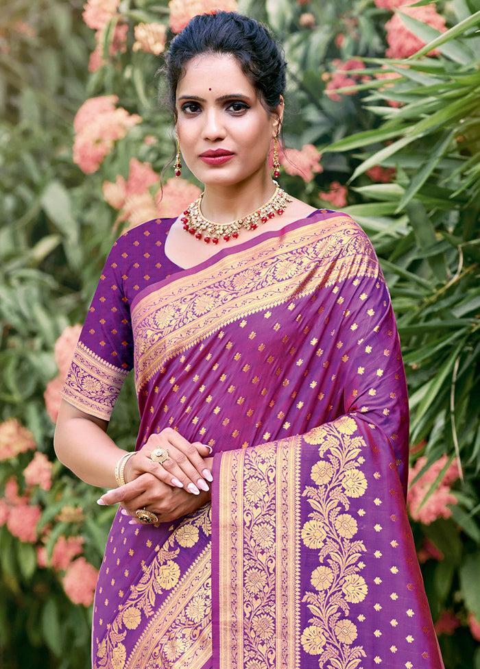 Multicolor Dupion Silk Saree With Blouse Piece