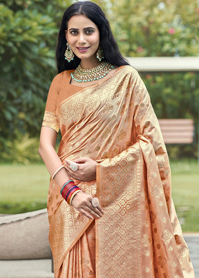 Multicolor Dupion Silk Saree With Blouse Piece