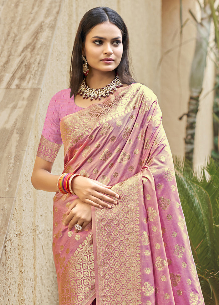 Multicolor Dupion Silk Saree With Blouse Piece