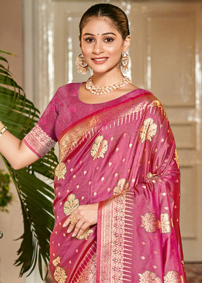 Multicolor Dupion Silk Saree With Blouse Piece