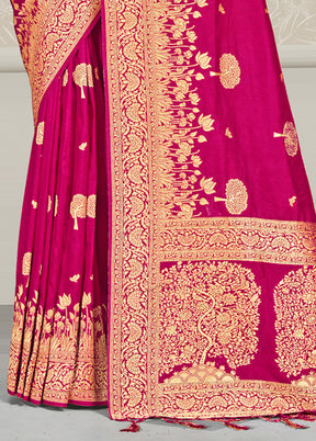 Multicolor Dupion Silk Saree With Blouse Piece