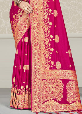 Multicolor Dupion Silk Saree With Blouse Piece