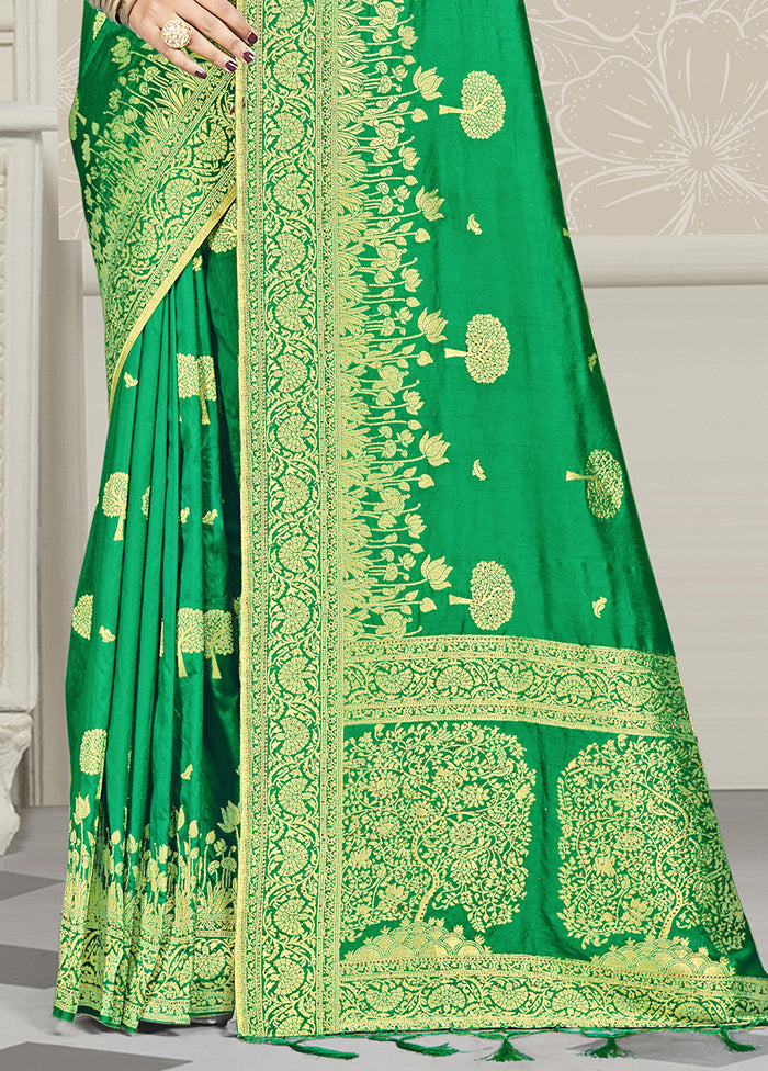 Multicolor Dupion Silk Saree With Blouse Piece