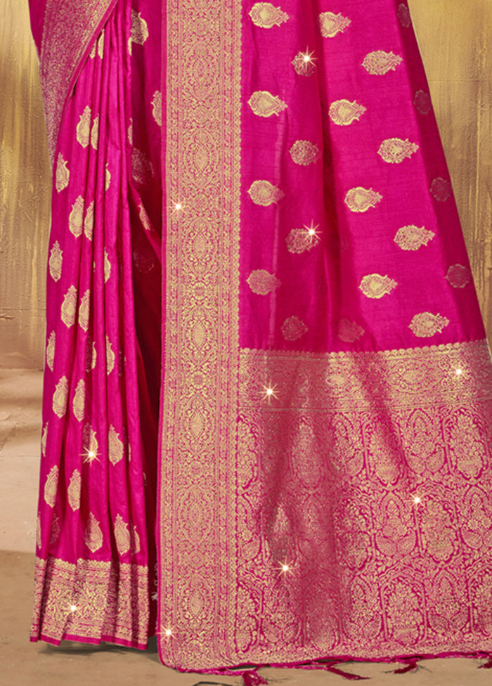 Multicolor Dupion Silk Saree With Blouse Piece