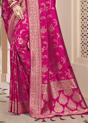 Multicolor Dupion Silk Saree With Blouse Piece