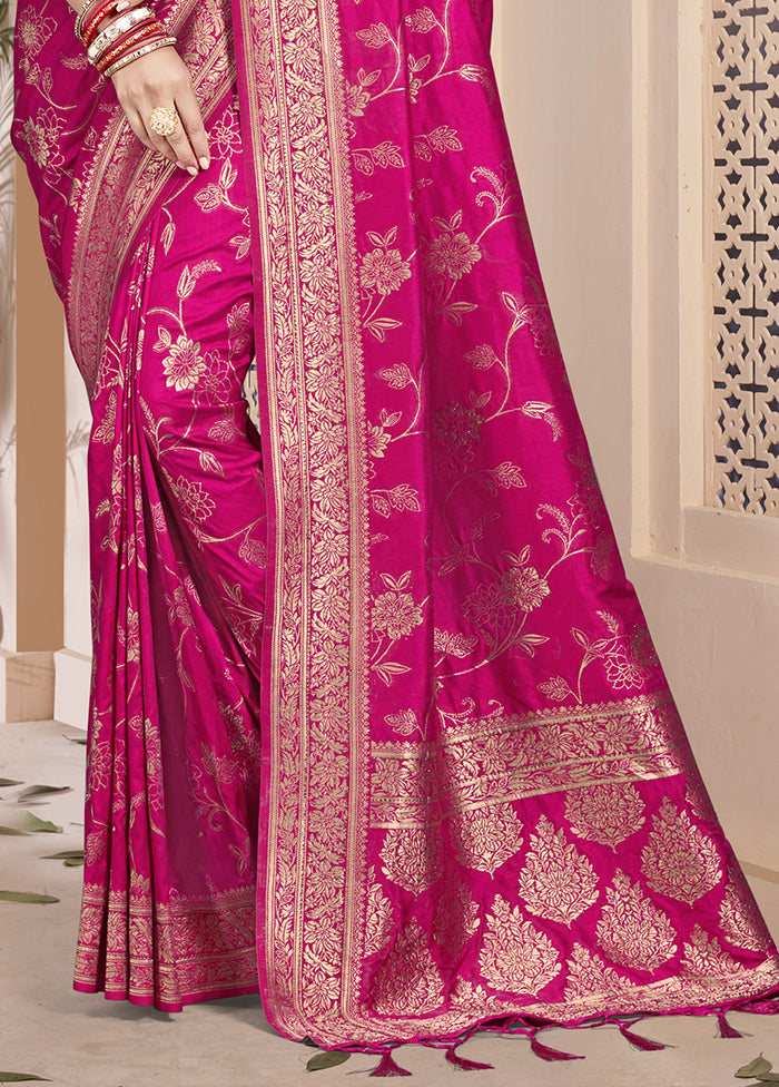 Multicolor Dupion Silk Saree With Blouse Piece