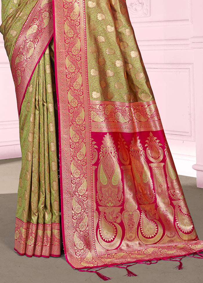 Multicolor Dupion Silk Saree With Blouse Piece