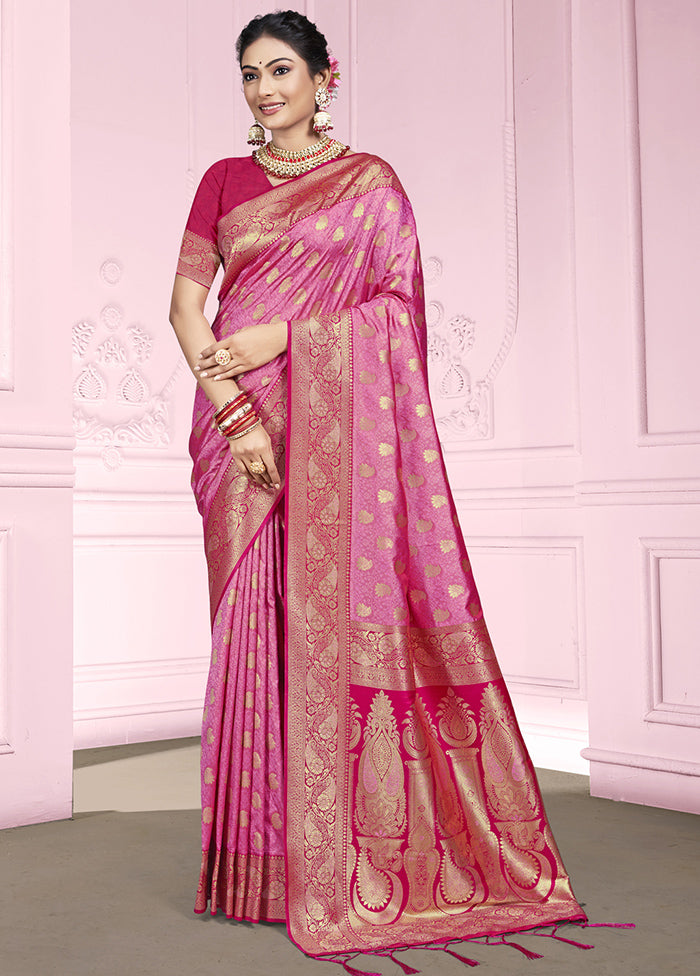 Multicolor Dupion Silk Saree With Blouse Piece