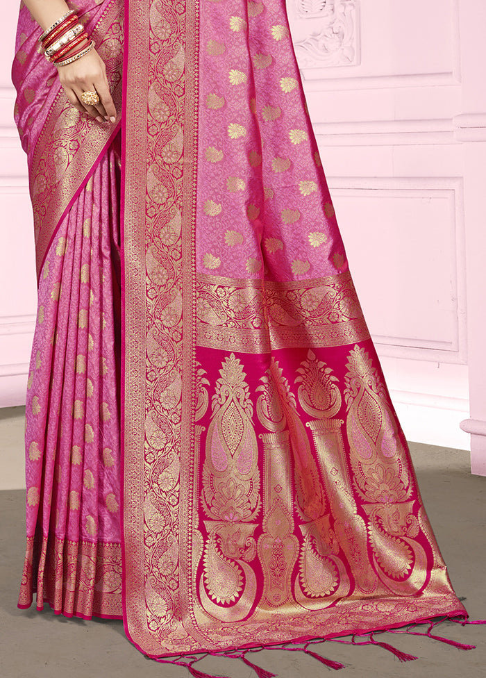 Multicolor Dupion Silk Saree With Blouse Piece