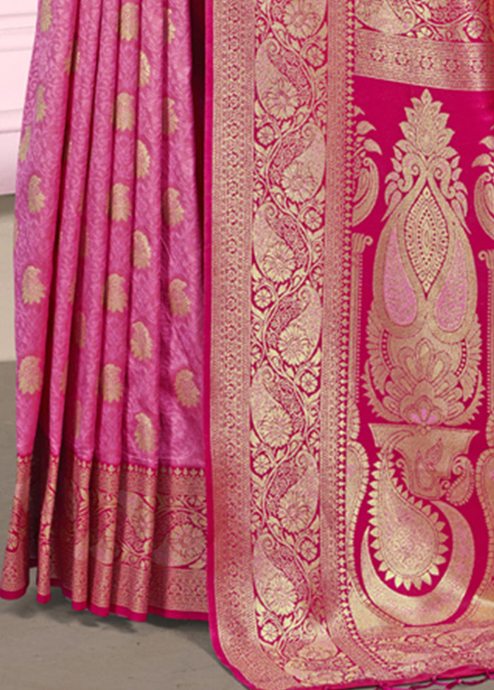 Multicolor Dupion Silk Saree With Blouse Piece