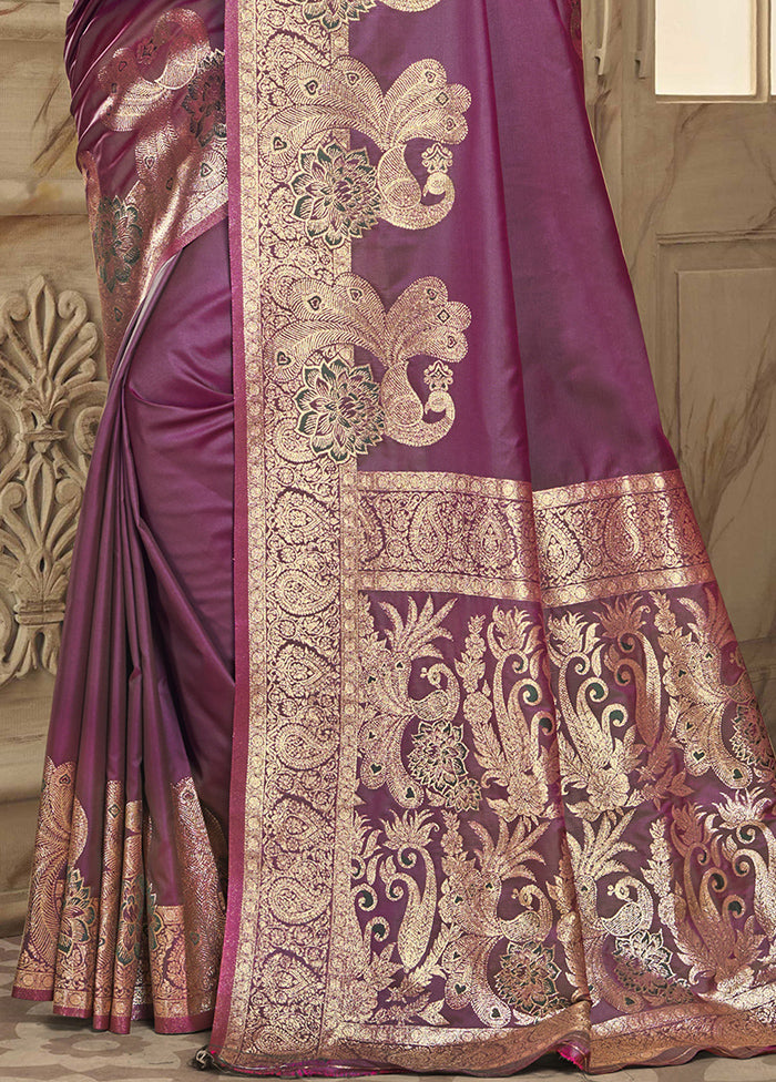 Multicolor Dupion Silk Saree With Blouse Piece