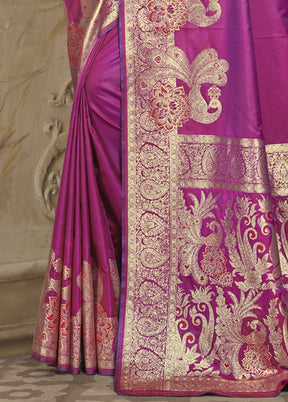 Multicolor Dupion Silk Saree With Blouse Piece