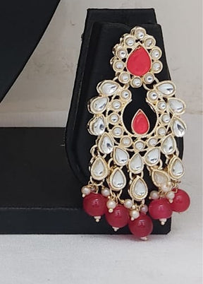 Red Alloy Jewellery Set