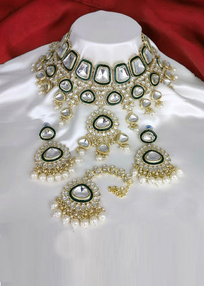 White Alloy Jewellery Set