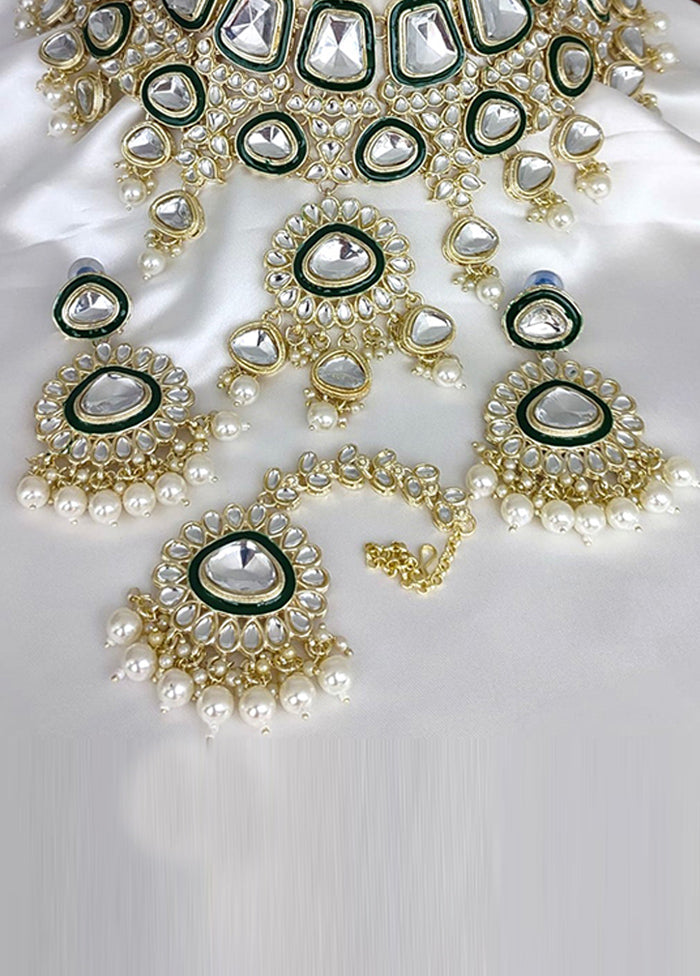 White Alloy Jewellery Set