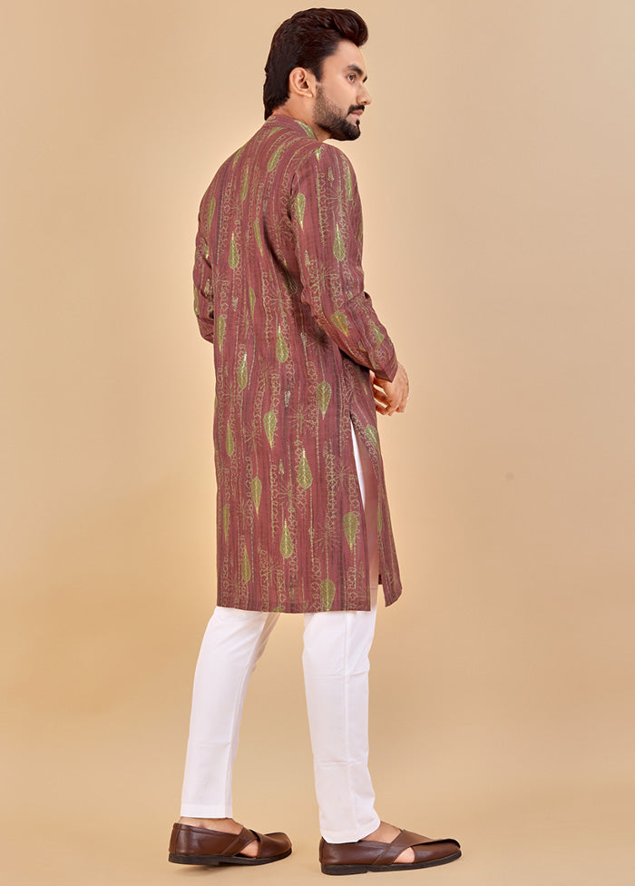 Multicolor Cotton Kurta And Pajama Set