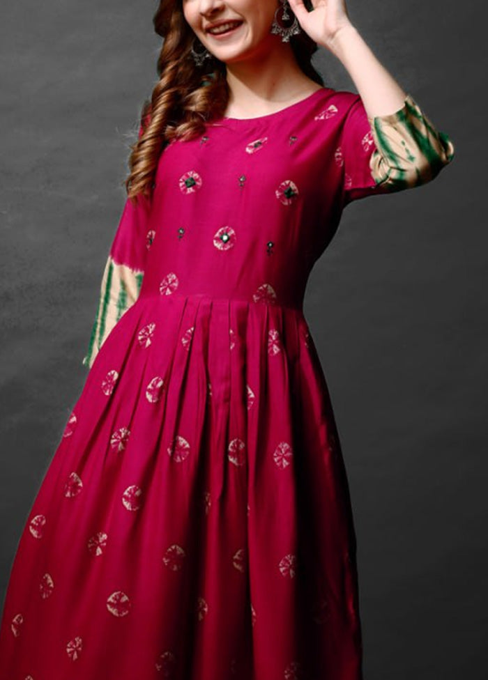 Rani Readymade Rayon Indian Dress